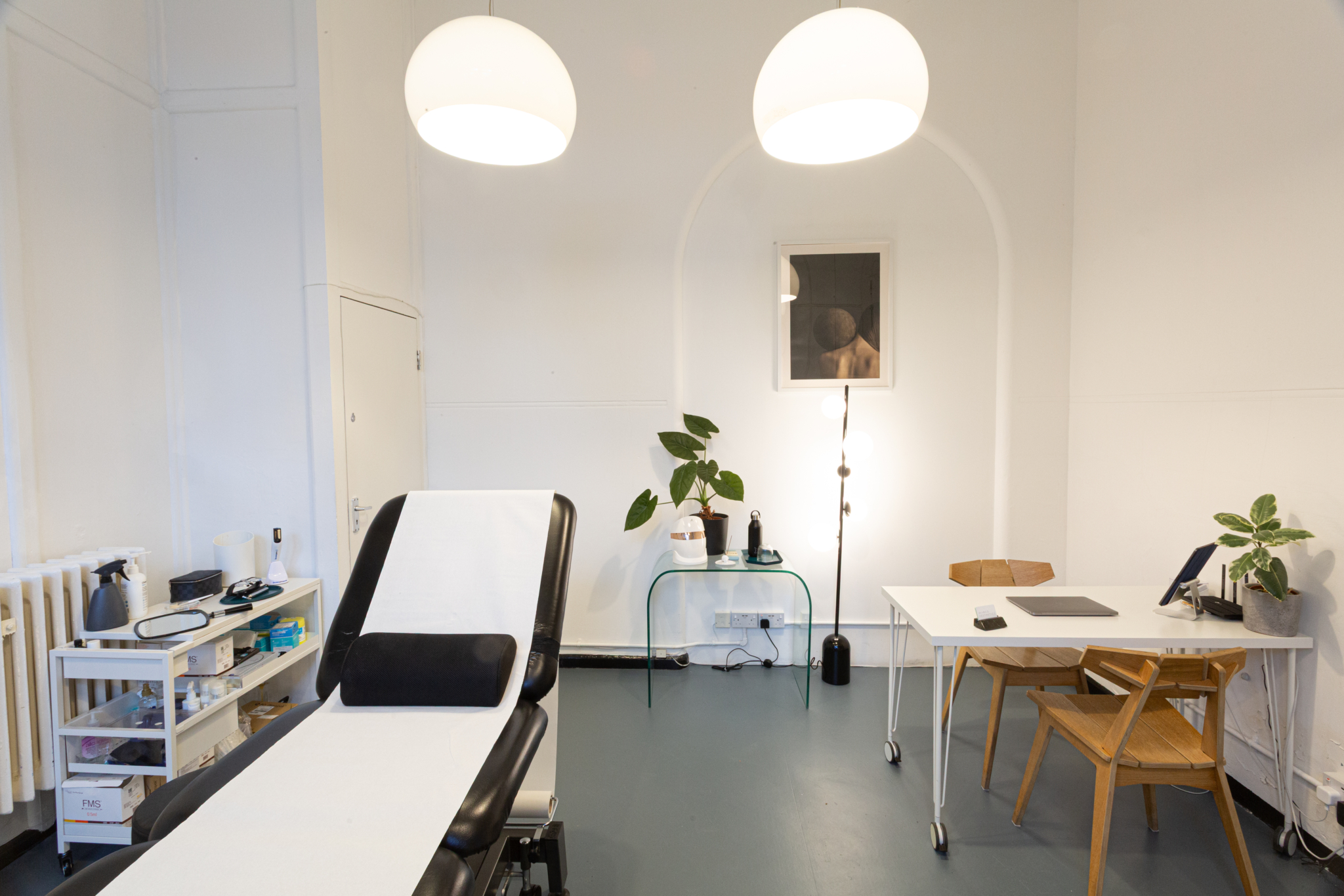 Marco's professional aesthetic studio in Shoreditch, London